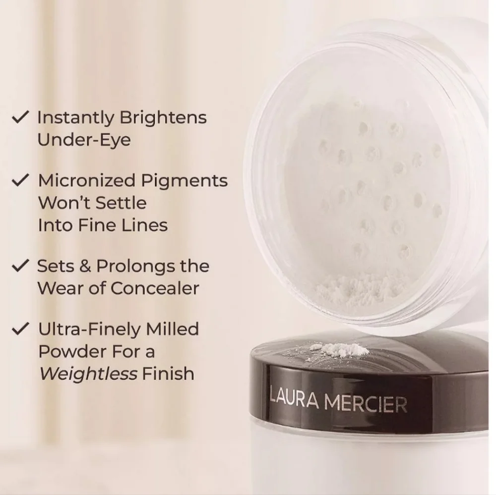 🌺Laura Mercier #2 Secret Brightening Color Correcting Under Eye Setting Powder